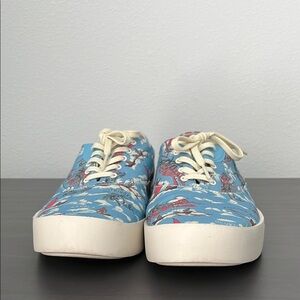 Olukai trade wind surf print shoes